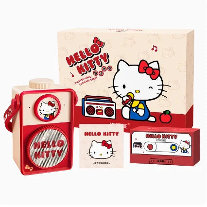 Kawaii Red Kitty Bluetooth Speaker