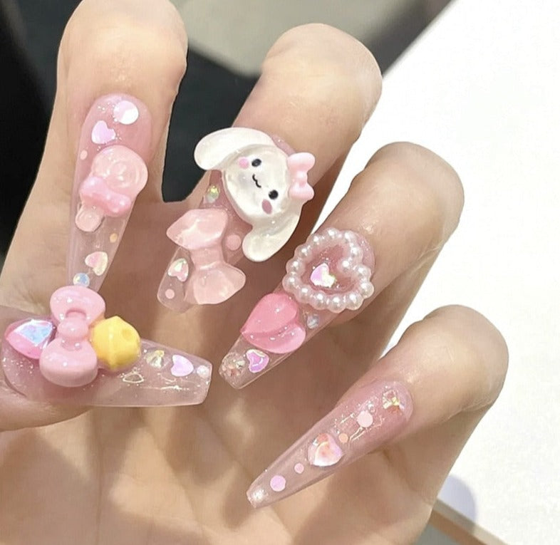 Cute Design Press On Nails