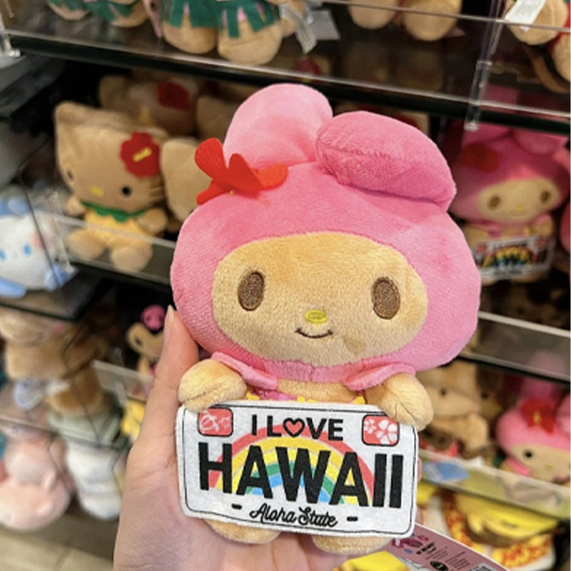 Hawaii Melo and Kuro Plush Doll