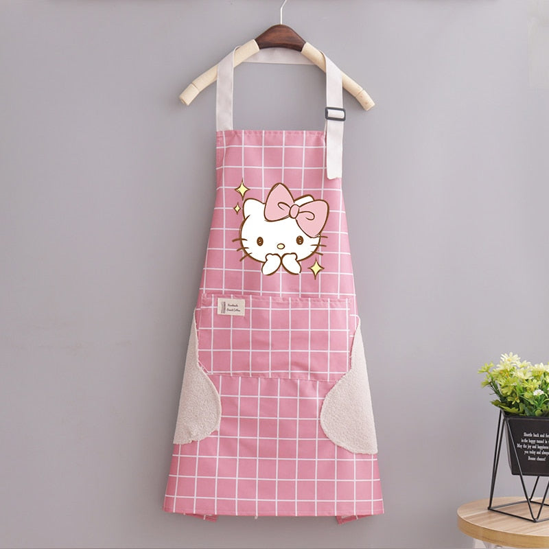Pink Kitty Apron