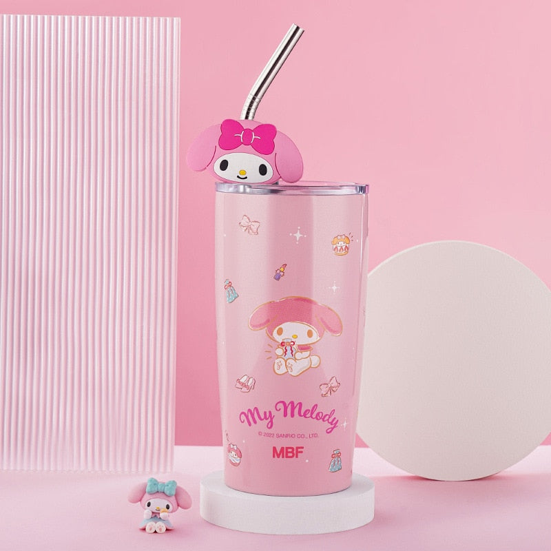 Kawaii Figure Straw Cup