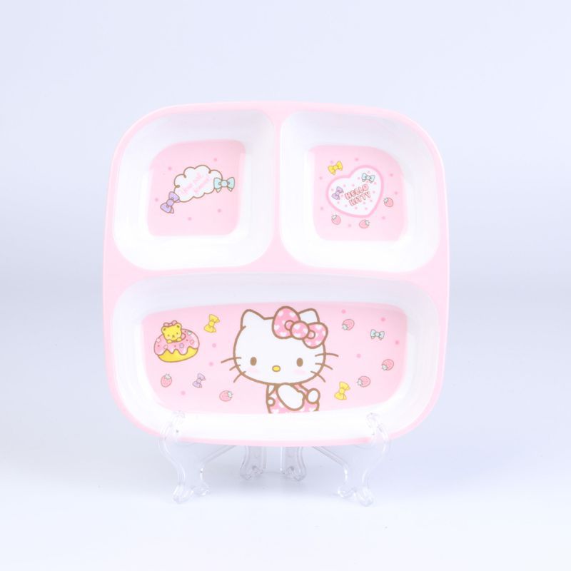 Charming Pink Kitty Tableware Set