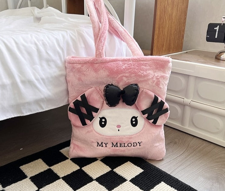Kuro Melo with Bow Shoulder Bag