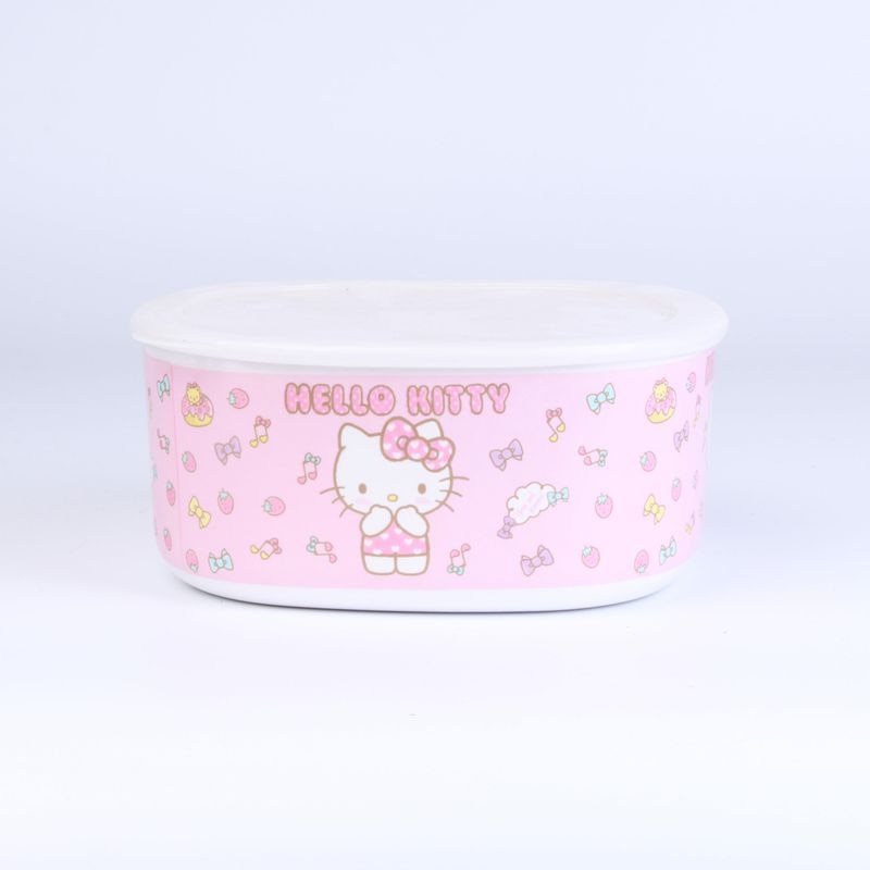 Charming Pink Kitty Tableware Set