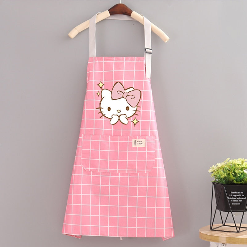 Pink Kitty Apron