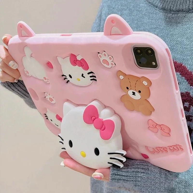 Pink Kitty Ipad Case SK440