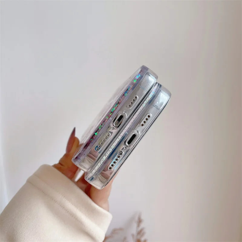 Kitty Glitter iPhone Case