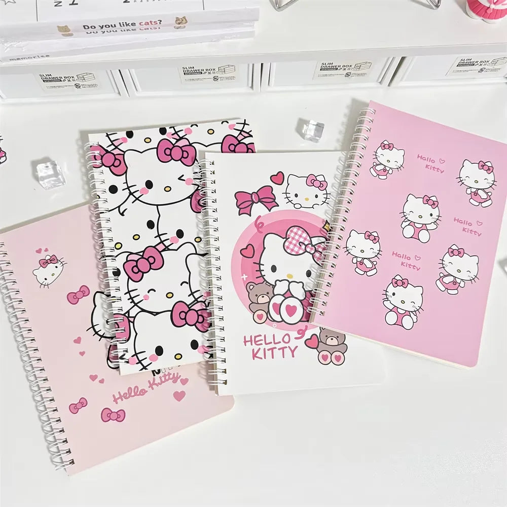 Cartoon Cute Kitty A7 A5 Notebook