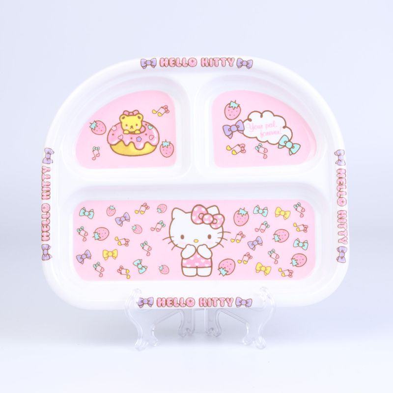 Charming Pink Kitty Tableware Set