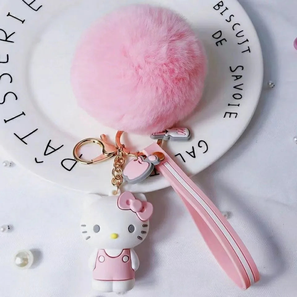 Cartoon Kitty Doll Keychain Pendant
