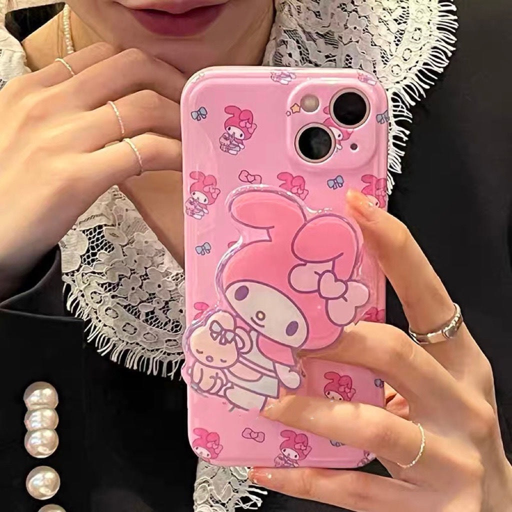 Sweet Pink Melody iPhone Case With Grip