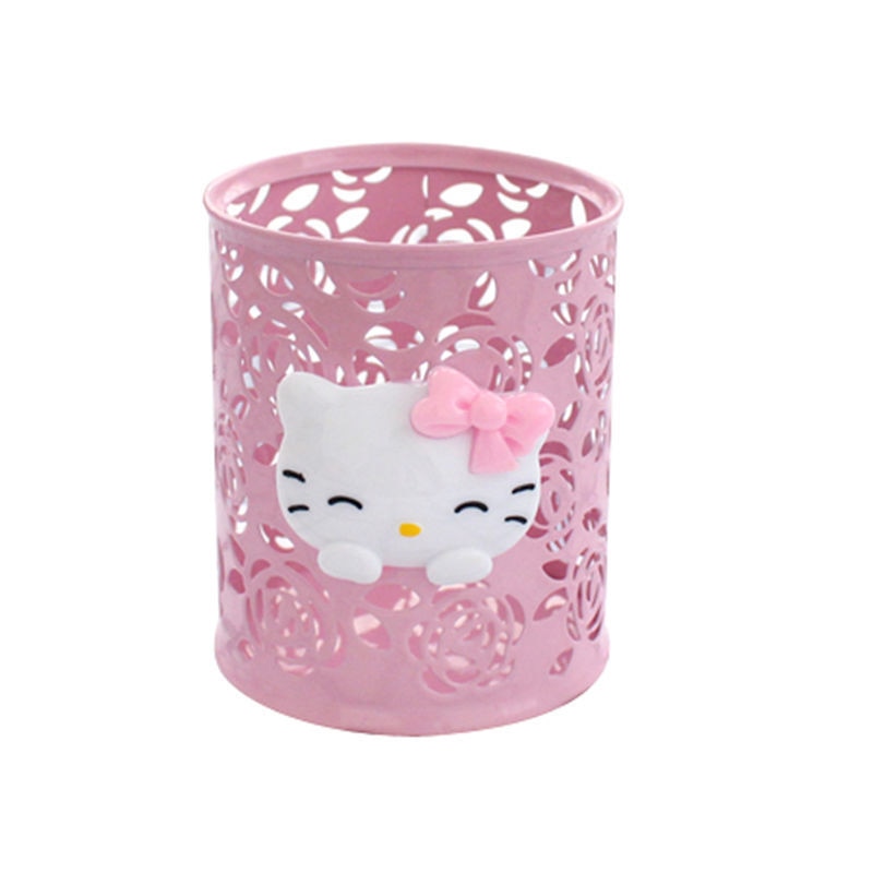 Kitty Pink Pen Holder