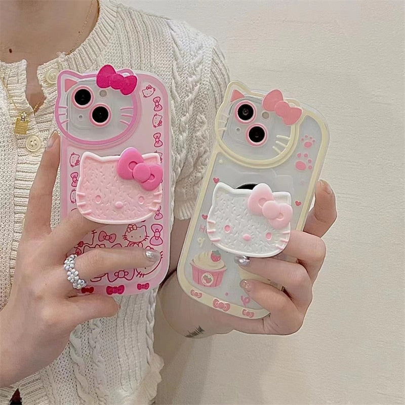 Kawaii Sweet Kitty iPhone Case SK715