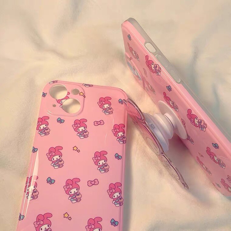 Sweet Pink Melody iPhone Case With Grip