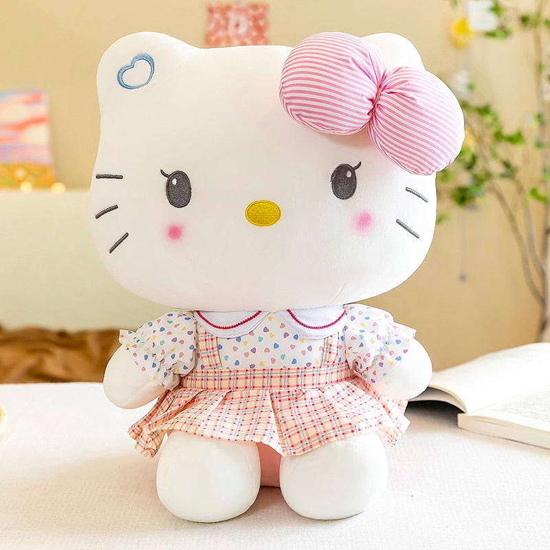 Lovely Kitty with Dress Plush Doll