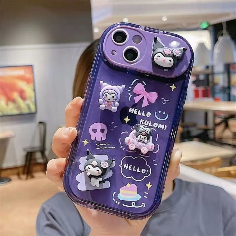 Sanrio Cinnamoroll & Kuromi iPhone Case - Juneptune