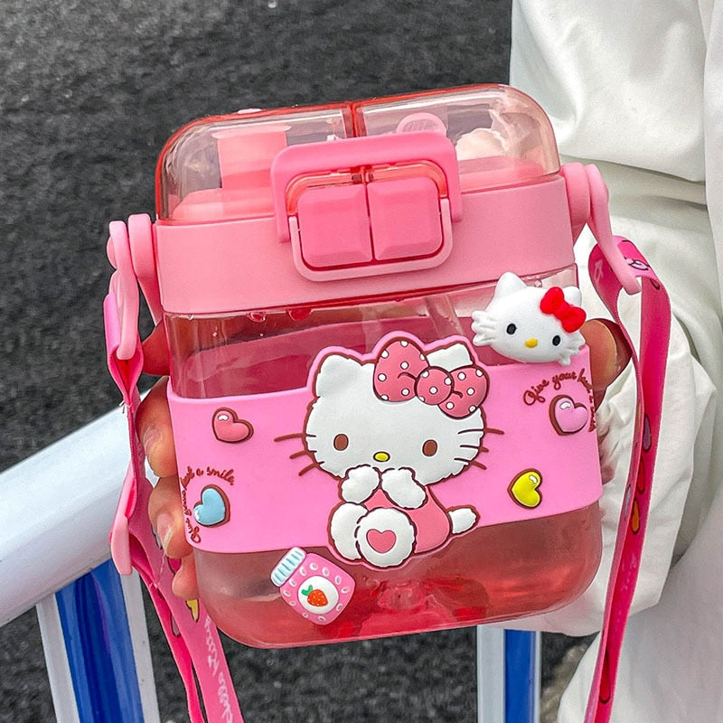 Cartoon Large Capacity Water Bottle