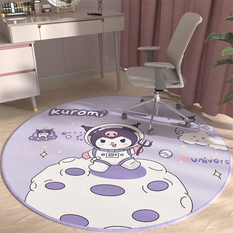 Cute Kuro Desk Rug