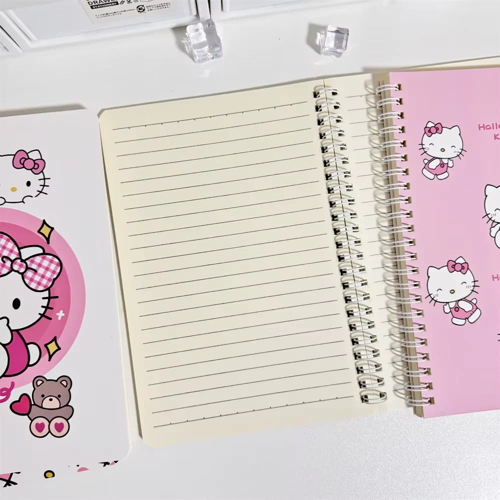Cartoon Cute Kitty A7 A5 Notebook