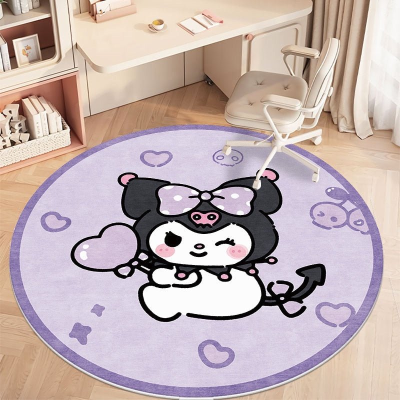 Cute Kuro Desk Rug