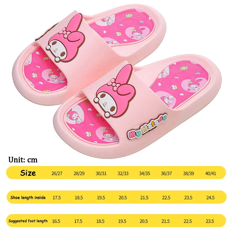 Kawaii Cartoon Kitty Slippers