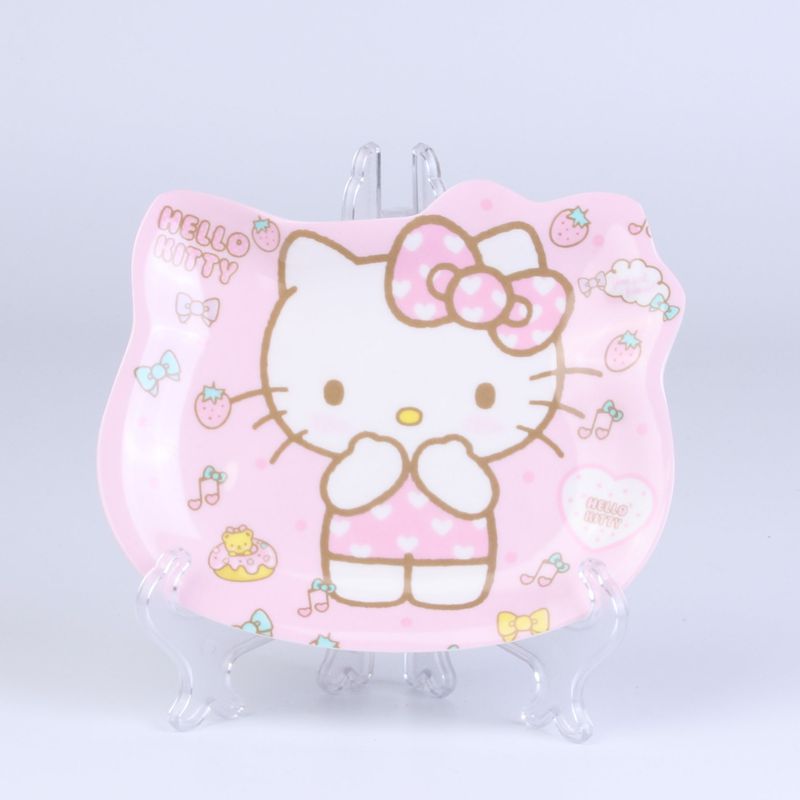 Charming Pink Kitty Tableware Set