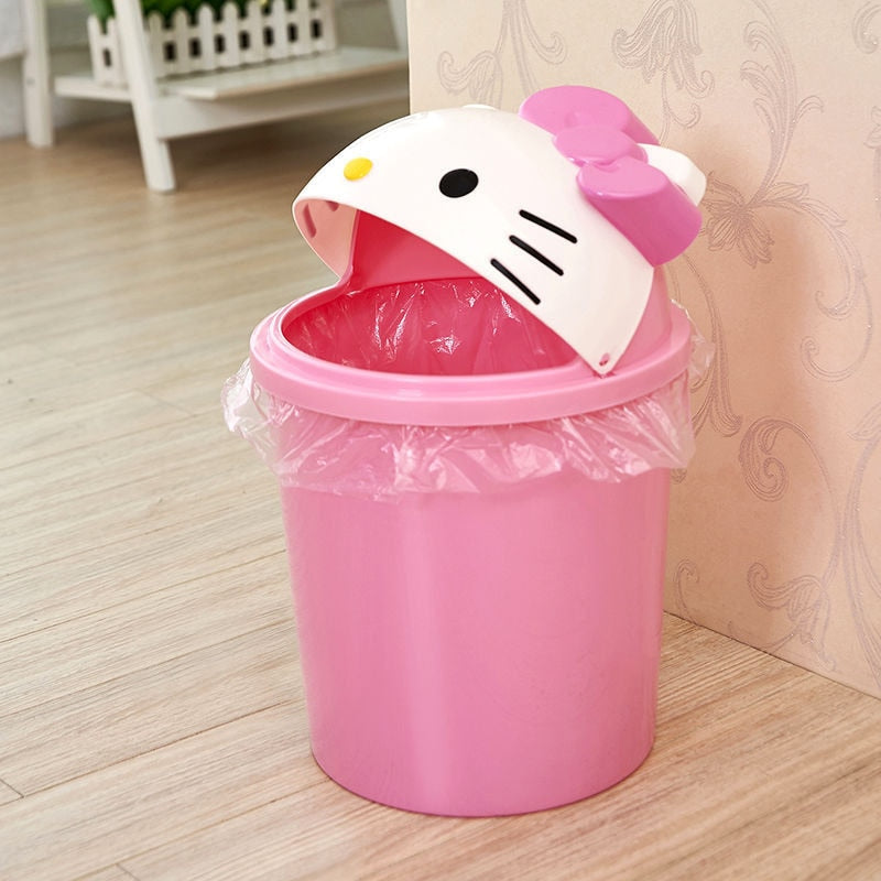 Kitty Trash Can SK458
