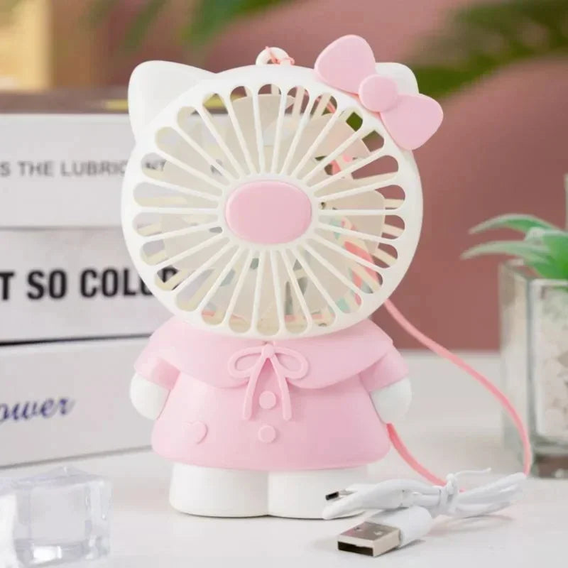 Kawaii USB Charging Mini Fan