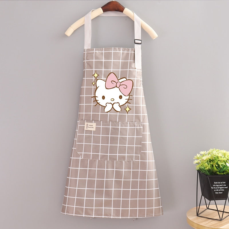 Pink Kitty Apron