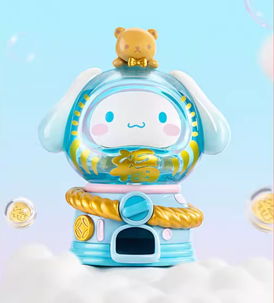 Boîte aveugle porte-bonheur pour machine Gashapon de dessin animé Damo