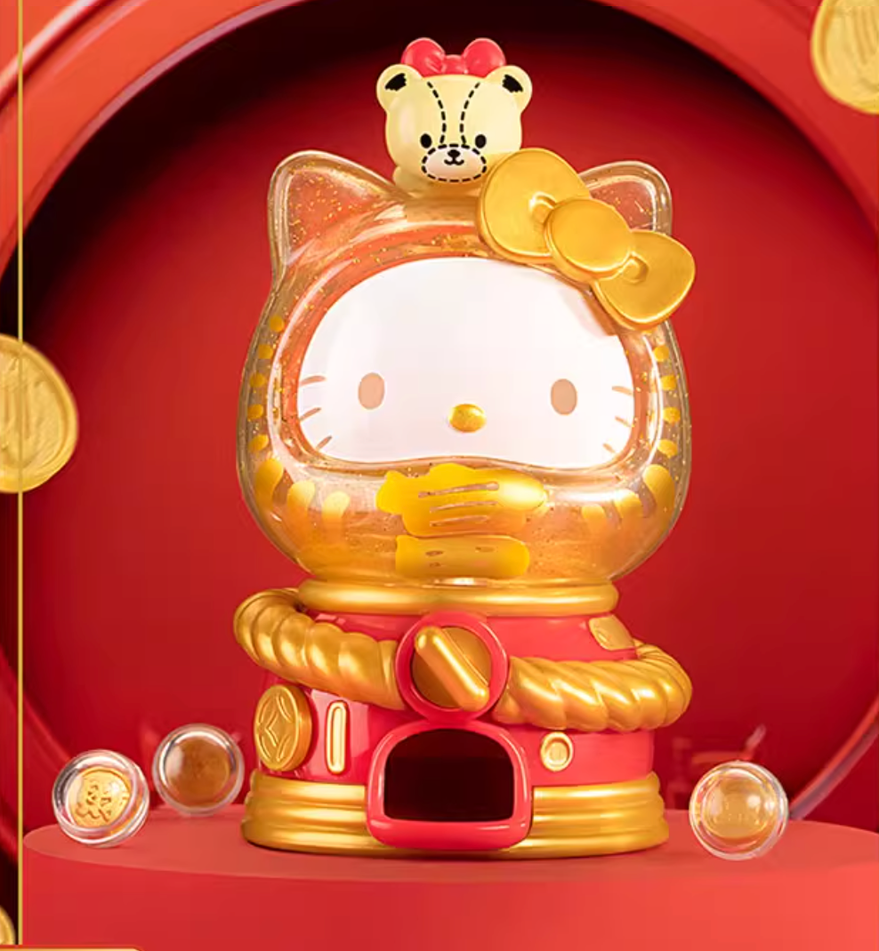 Boîte aveugle porte-bonheur pour machine Gashapon de dessin animé Damo