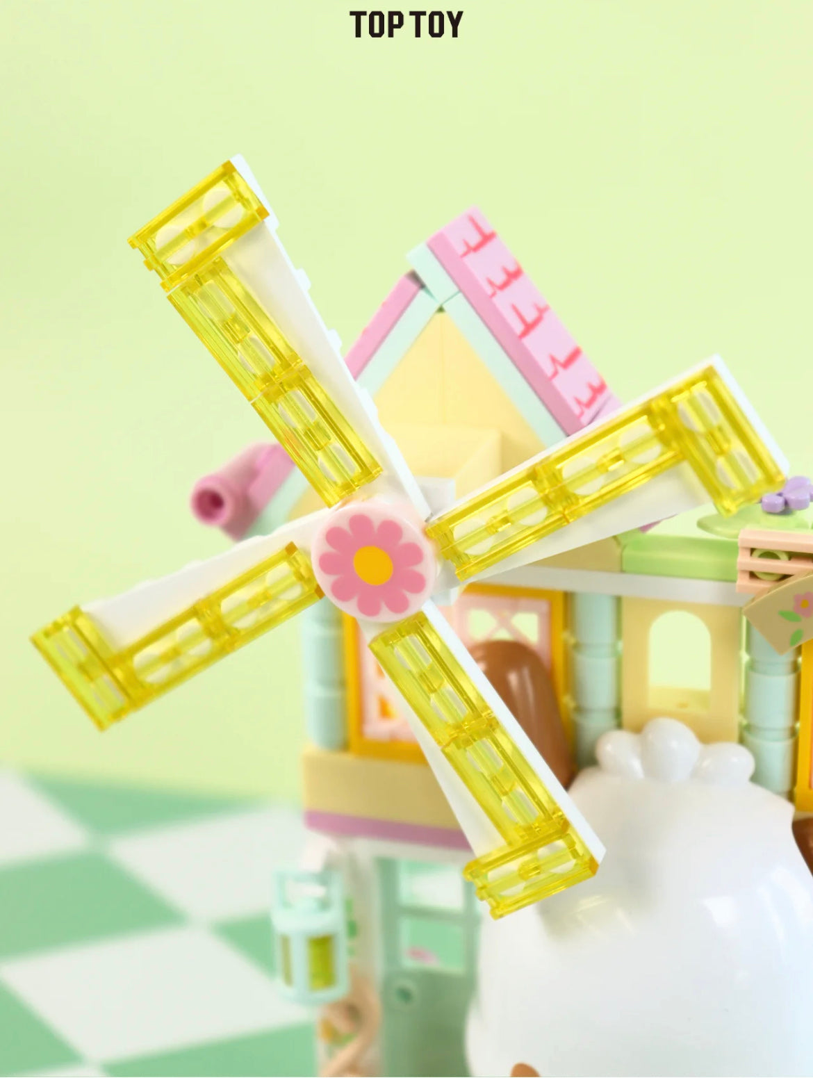 Cartoon Figure Global Travel Building Block