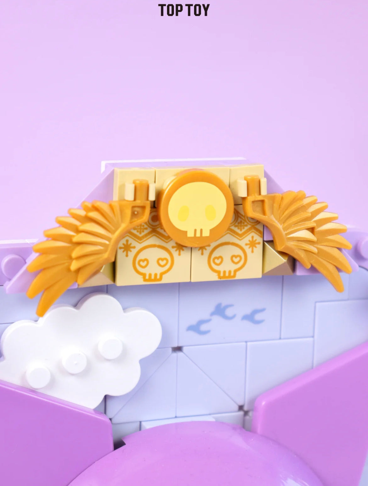 Cartoon Figure Global Travel Building Block