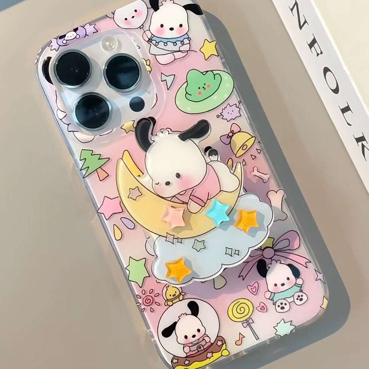 Pocha with Moon Phone Case