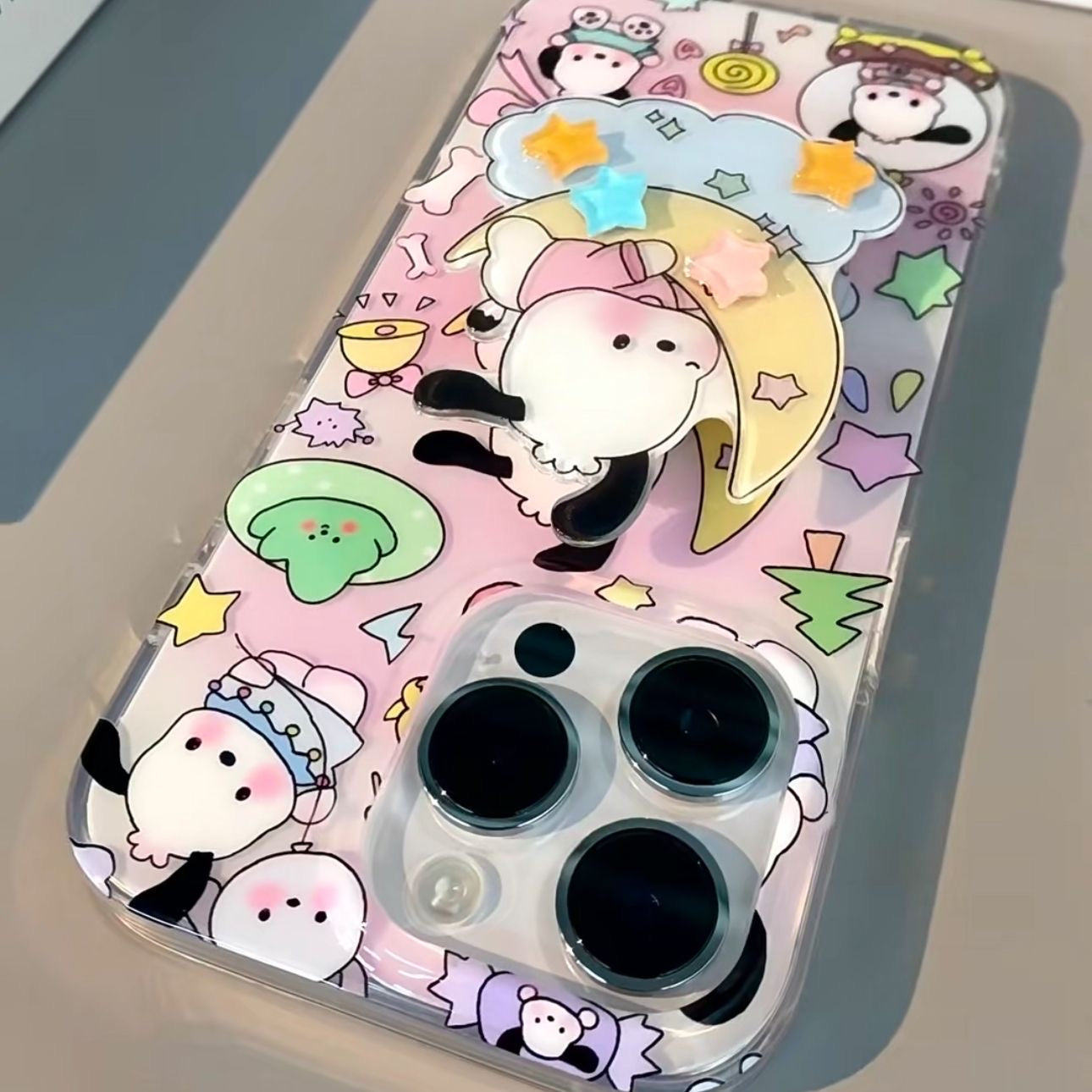 Pocha with Moon Phone Case