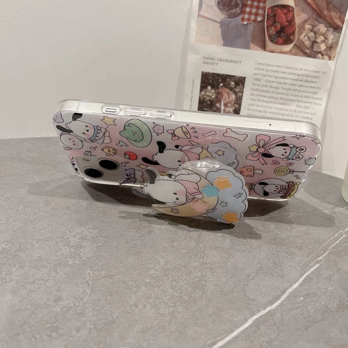 Pocha with Moon Phone Case