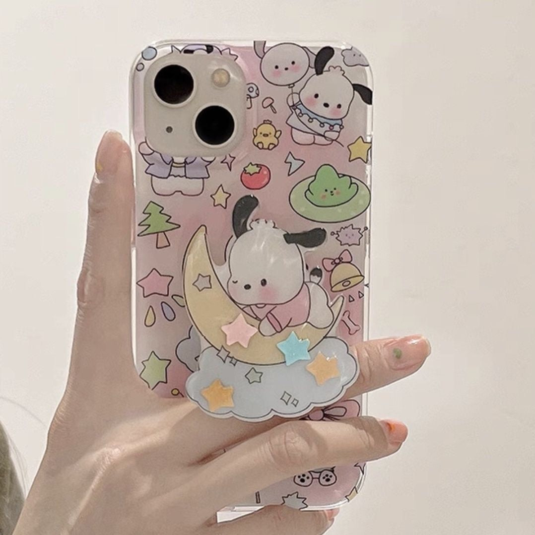 Pocha with Moon Phone Case