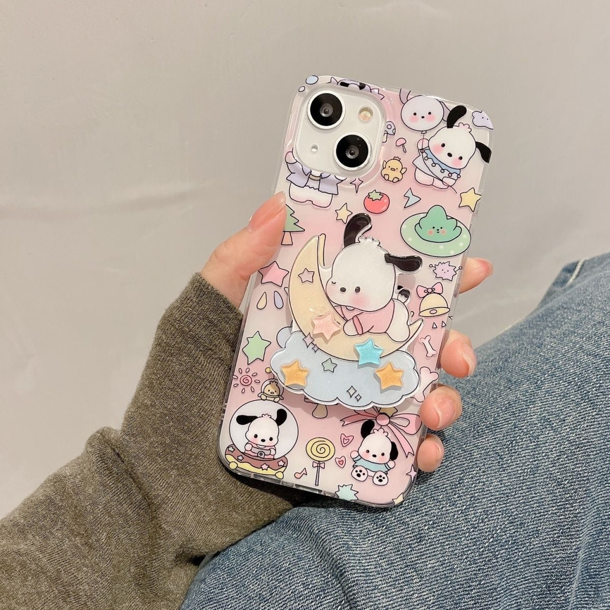 Pocha with Moon Phone Case