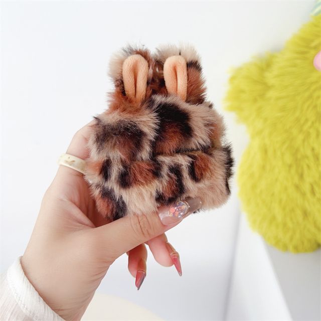 Rabbit Ear Chenille AirPods / Pro Earphone Case Skin