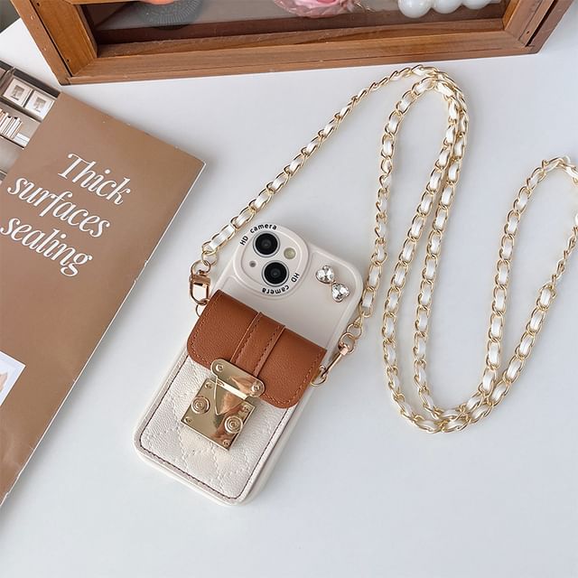 Card Holder Buckled Case Phone