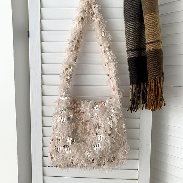 Fringed Bag Crossbody Sequin