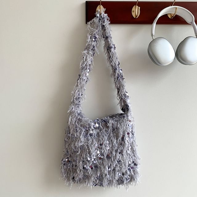 Fringed Bag Crossbody Sequin