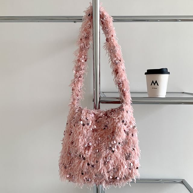 Fringed Bag Crossbody Sequin