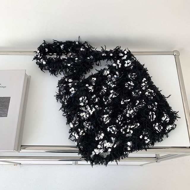 Fringed Bag Crossbody Sequin