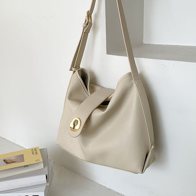 Plain Bag Tote Faux Leather