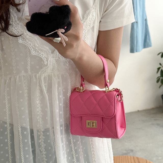 Chain Strap Bag Flap Quilted Crossbody