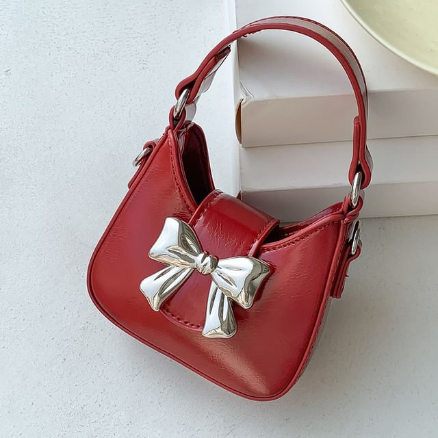 Chain Bow Strap Bag Crossbody