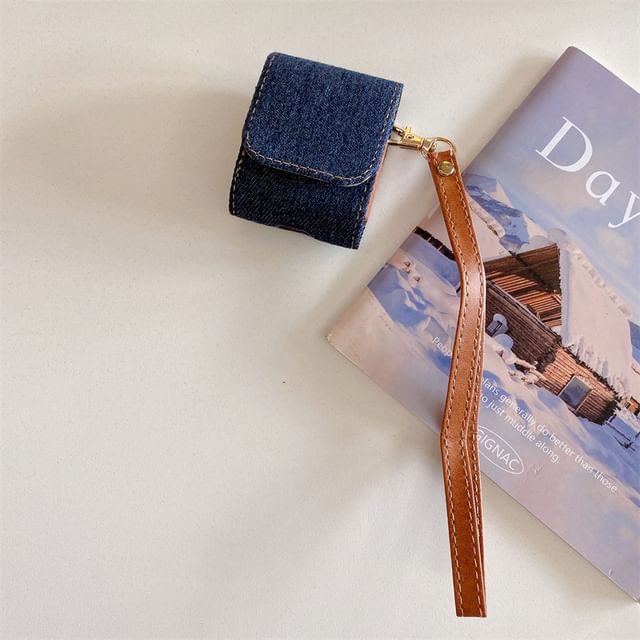 Denim Strap AirPods / Pro Earphone Case Skin