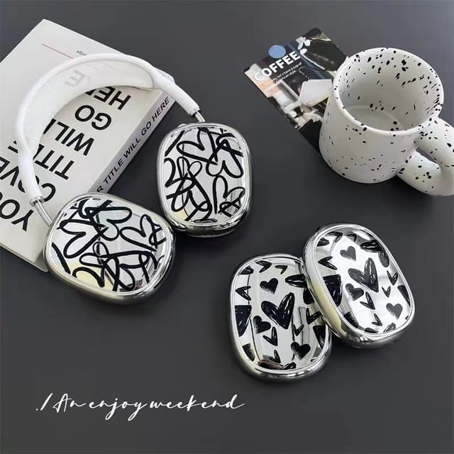 Heart AirPods Max Earphone Case Skin