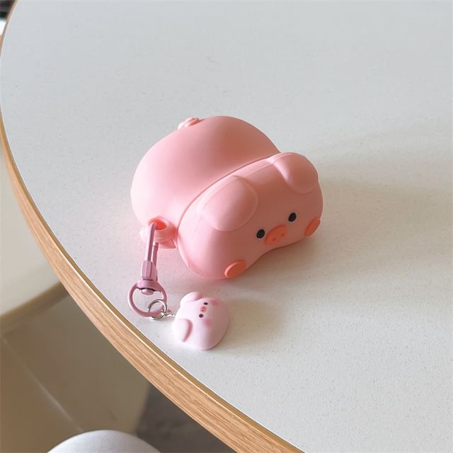 Pig AirPods / Pro Earphone Case Skin / Charm / Set